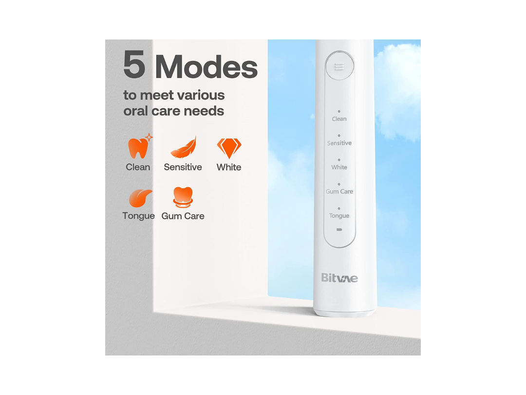 Buy Bitvae R2 Electric Toothbrush – 8 Heads + Case in Qatar Buy Bitvae R2 Electric Toothbrush – 8 Heads + Case in Qatar